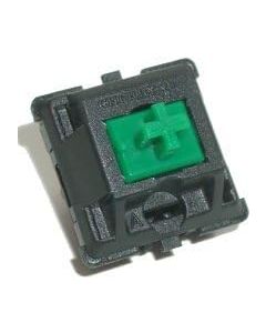 Cherry MX Green Keyswitch (10 pack) - MX1AF1NN | Plate Mounted | Tactile Click |