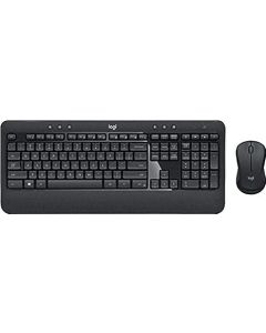 Logitech MK540 Advanced Wireless Keyboard Full Size for Windows Keyboard and Mouse, Long Battery Life, Caps Lock Indicator Light, Hot Keys