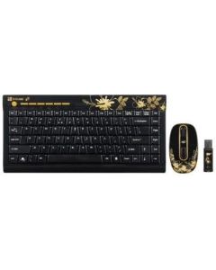 ACP Aloha Collect 2.4GHZ Wireless Keyboard / Mouse Set - Sunset Ergoguys
