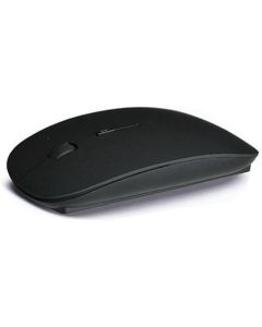 SANOXY USB Optical Wireless Mouse 2.4G Receiver Super Slim Mouse Cordless Computer PC Laptop Desktop (Black)