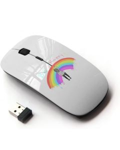 KOOLmouse [ Optical 2.4G Wireless Mouse [ Be Happy Rainbow ]