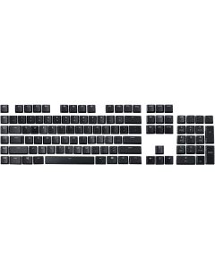 Suitable for Logitech G915TKL G915 G815 Universal Color keycap RGB Light-transmitting Non-Slip wear-Resistant DIY Color keycap (Black 111 Keys)