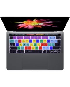 Adobe Photoshop Shortcuts Silicone Keyboard Cover for 2016-2023 MacBook Pro 13 Inch M2/M1; MacBook Pro 14/16 Inch ;Touch Bar Macbok Pro 15 Inch (A1989/A1706,A1990/A1707) 2016-2020 2022-2023