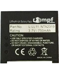 MPF Products 750mAh High Capacity Extended L-LL11 Battery Replacement Compatible with Logitech G7, MX Revolution (Gen 2) and MX Air Mouse