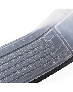 Mecion Clear Desktop PC Computer Keyboard Cover Skin Waterproof Anti-Dust Keyboard Skin Protector Cover