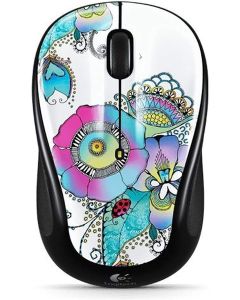 Wireless Mouse M317 with Unifying Receiver  Lady on the Lily (Lady on the Lily)