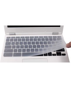 Keyboard Cover Compatible with ASUS Chromebook Flip C302 12.5" Chromebook, ASUS C523NA 15.6" Chromebook, ASUS C423NA 14" Chromebook (Not Compatible with ASUS Chromebook C300MA C300SA C301SA) Clear