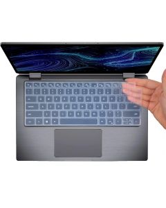 Keyboard Cover Skin for 13.3" Dell Latitude 5320 5330 7330 Notebook, Dell Latitude 5320 5330 7330 2-in-1 Keyboard Silicon Protective Skin Accessories -Clear