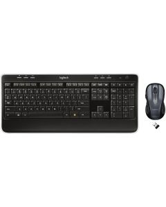 Logitech - MK530 Advanced Wireless Keyboard and Optical Mouse (Renewed)