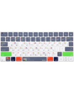MOSISO Soft Protective Ultra Thin Keyboard Cover Skin Compatible with iMac Wireless 2nd Gen Magic Keyboard (MLA22LL/A) with US Layout, Mac OS X OSX-M-CC-2, Gray