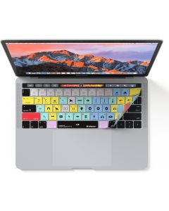 Adobe Premiere Pro CC Keyboard Cover | Skin fits Apple MacBook Pro Touch Bar 13" & 15"
