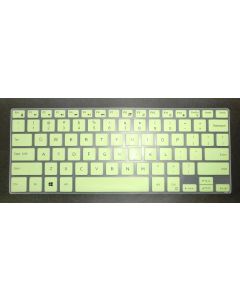 BingoBuy US Layout Keyboard Protector Skin Cover Compatible for Dell 13-7375 Precision M5510 15-5520 M5520 15-5530 M5530 15-5540 M5540, XPS 15-9550 9560 9570 7590(Green)